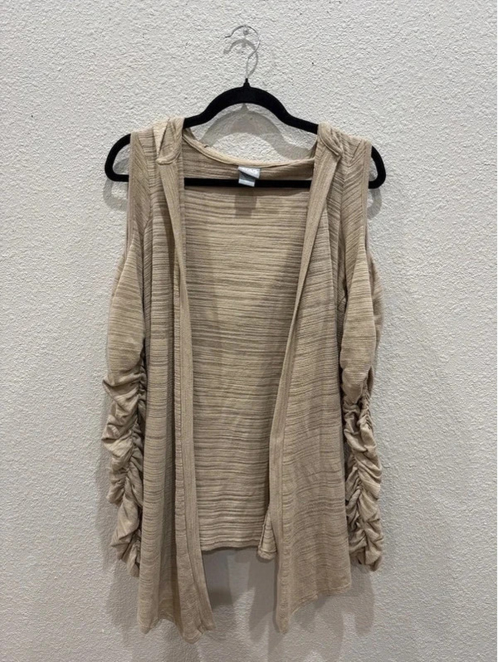 Her Universe Star Wars Rey Scavenger Cold Shoulder Hooded Cardigan M